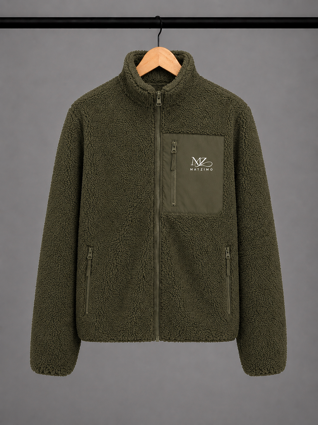 Unisex Fleece Jacke "Bonded Sherpa"