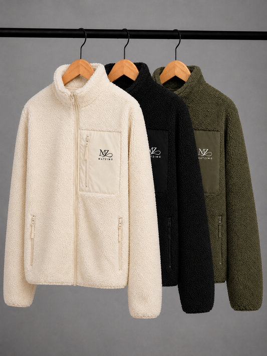 Unisex Fleece Jacke "Bonded Sherpa"